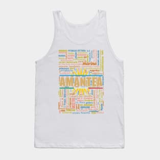 Wordart: Amantea Tank Top